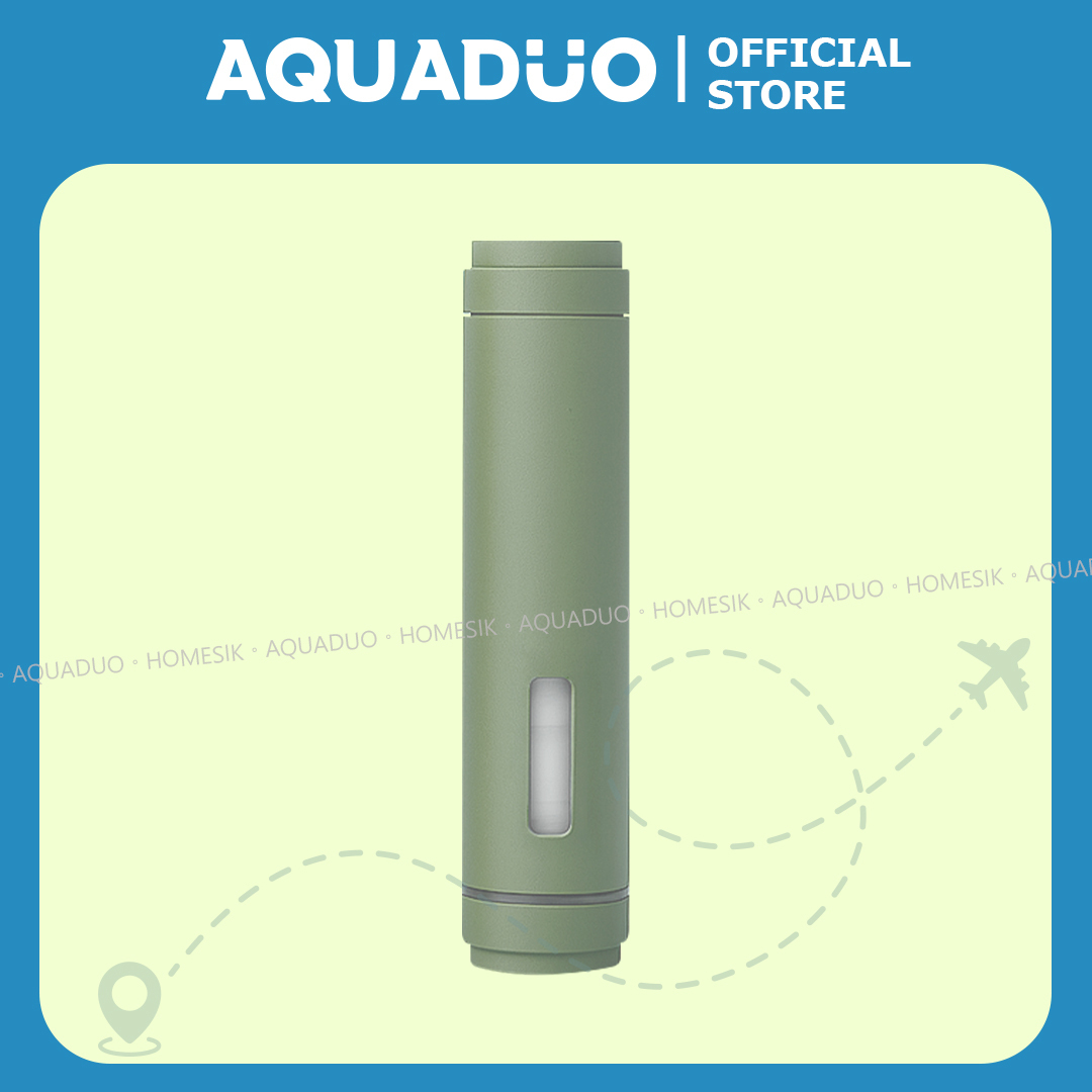 Travel Stick Showerhead - Olive (with 1 Sediment Filter & 1 Vitamin Filter) TRA-OLIVE