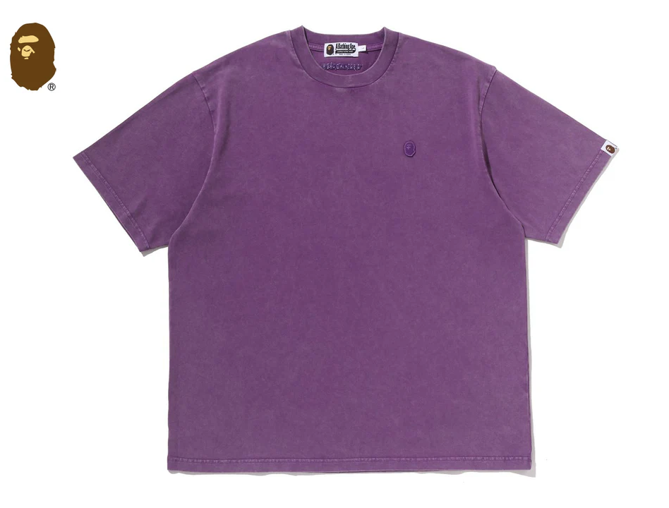 【BAPE男生】0418 發售 寬版GARMENT DYE ONE POINT RELAXED FIT TEE