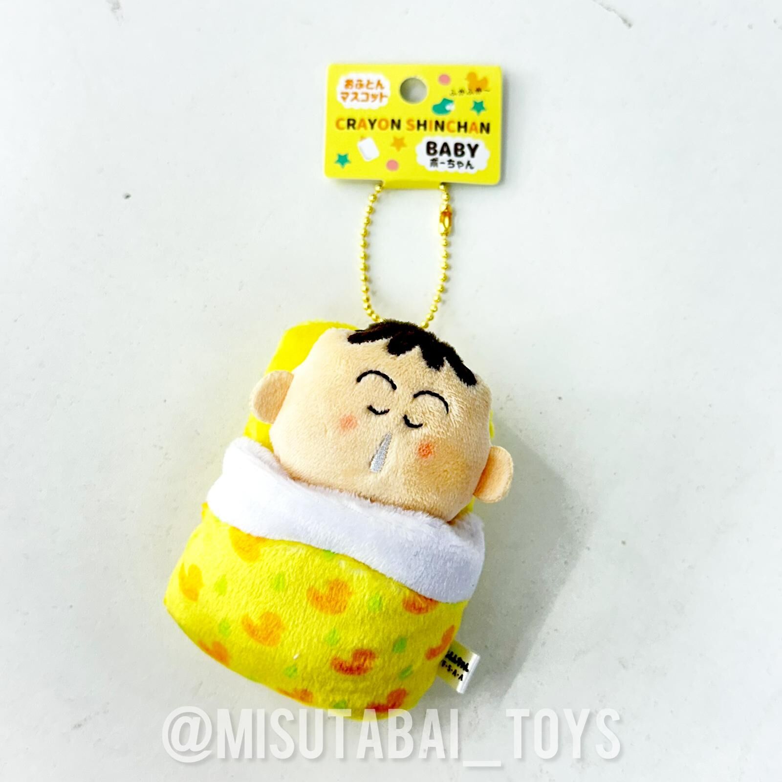 蠟筆小新小新生兒被褥吉祥物掛件（阿呆）
