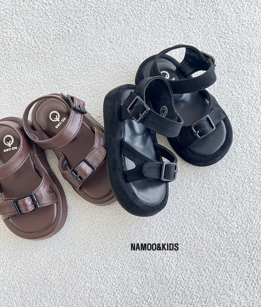 正韓夏namoo_kids 兩色簡約涼鞋