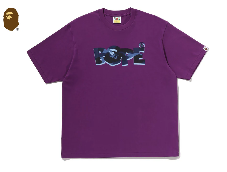 【BAPE男生】0418 發售 寬版COLOR CAMO BAPE LOGO RELAXED FIT TEE