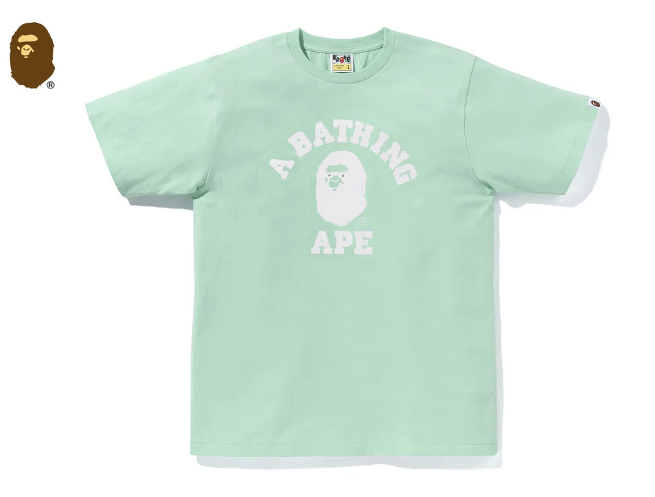 【BAPE男生】0418 發售 CRYSTAL STONE EYE COLLEGE TEE