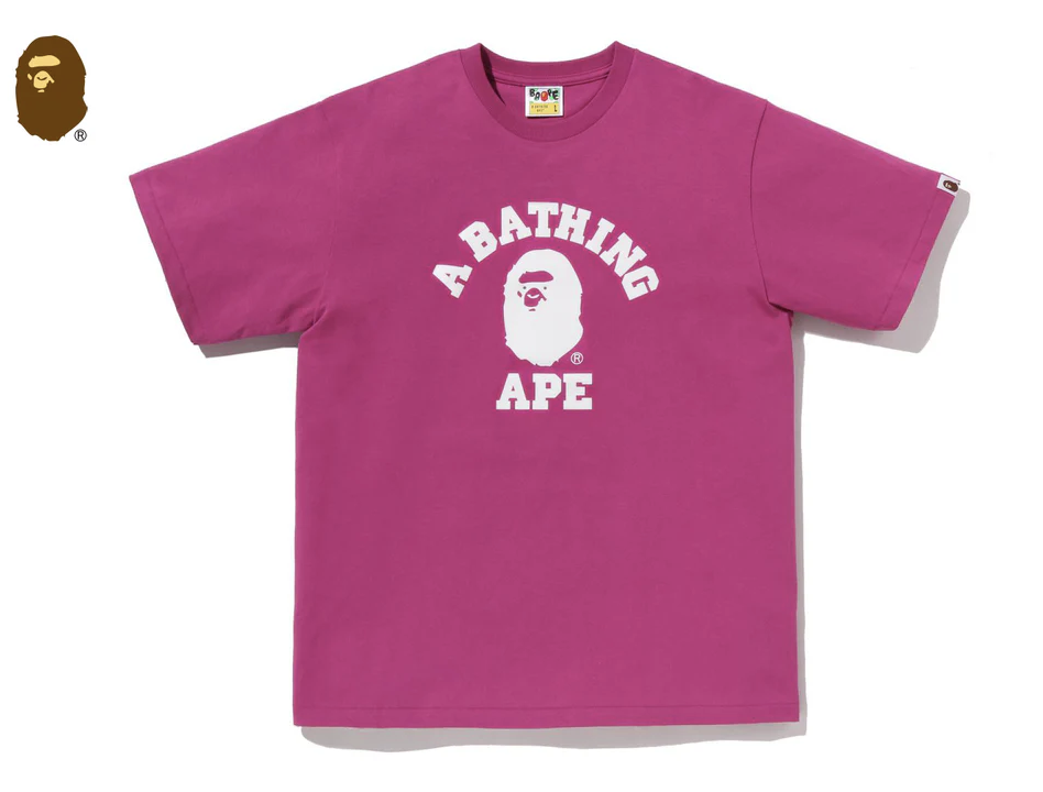 【BAPE男生】0418 發售 CRYSTAL STONE EYE COLLEGE TEE