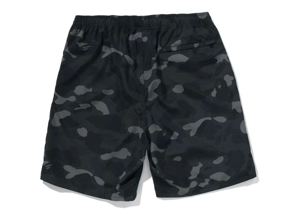 【BAPE男生】0418 發售 海灘褲COLOR CAMO APE HEAD ONE POINT BEACH SHORTS