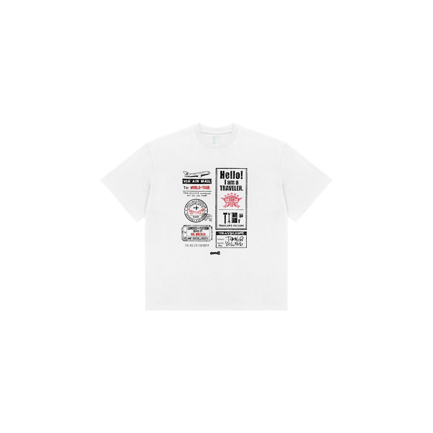 TOOLS World Wide Tour - Head Out tee