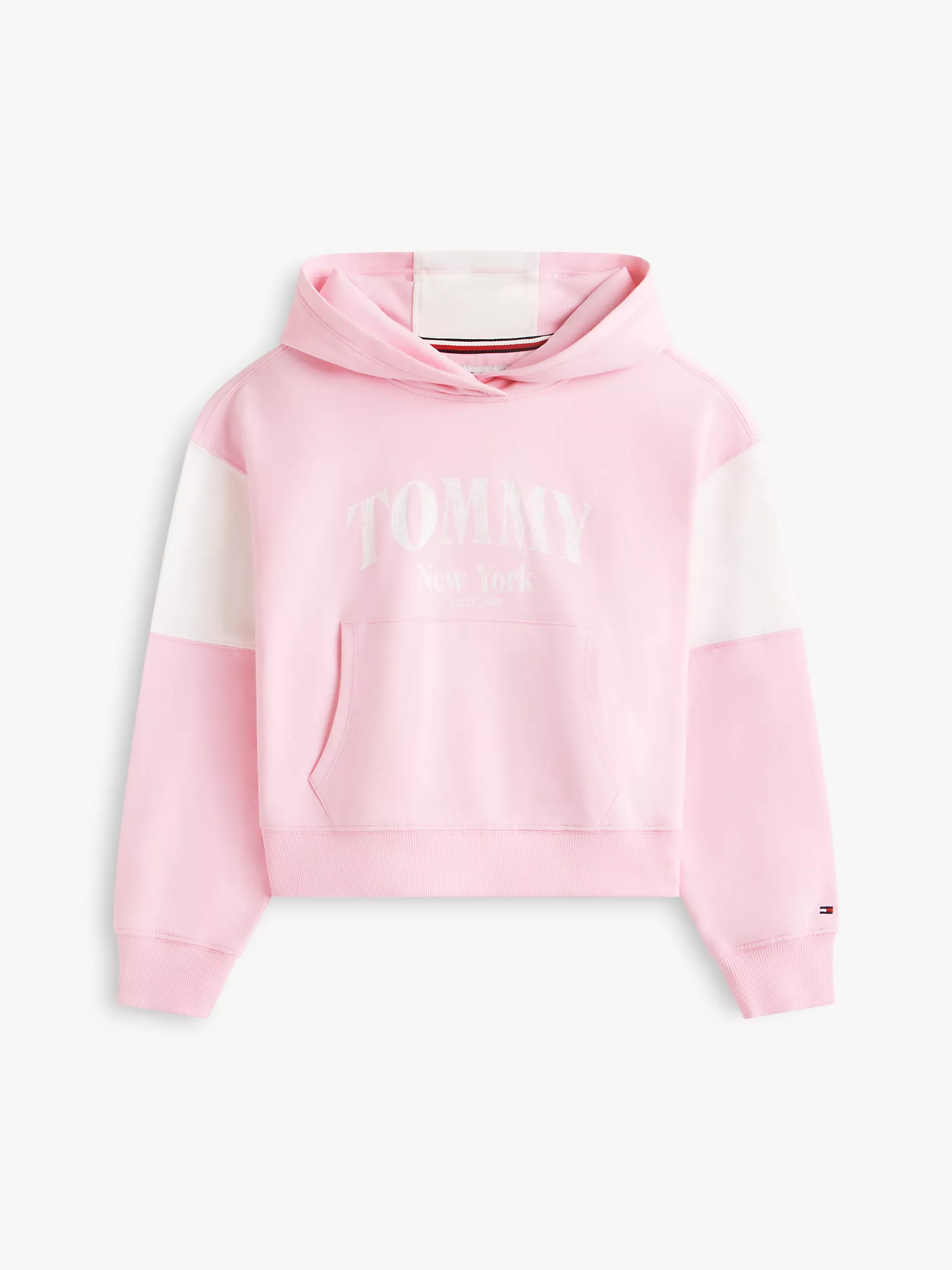 【預購】TOMMY HILFIGER H041709 兒童拼色學院風連帽衛衣