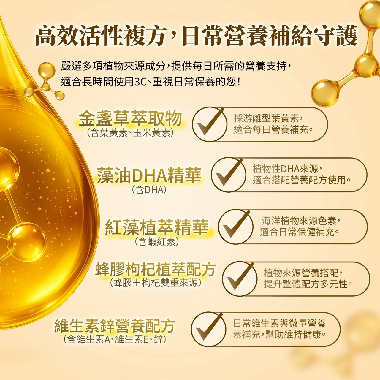 NADH葉黃素滴劑