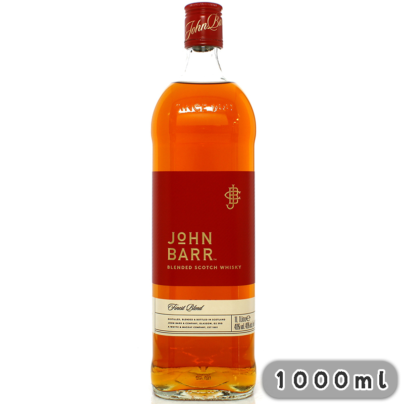 John Barr finest whisky 1000ml
