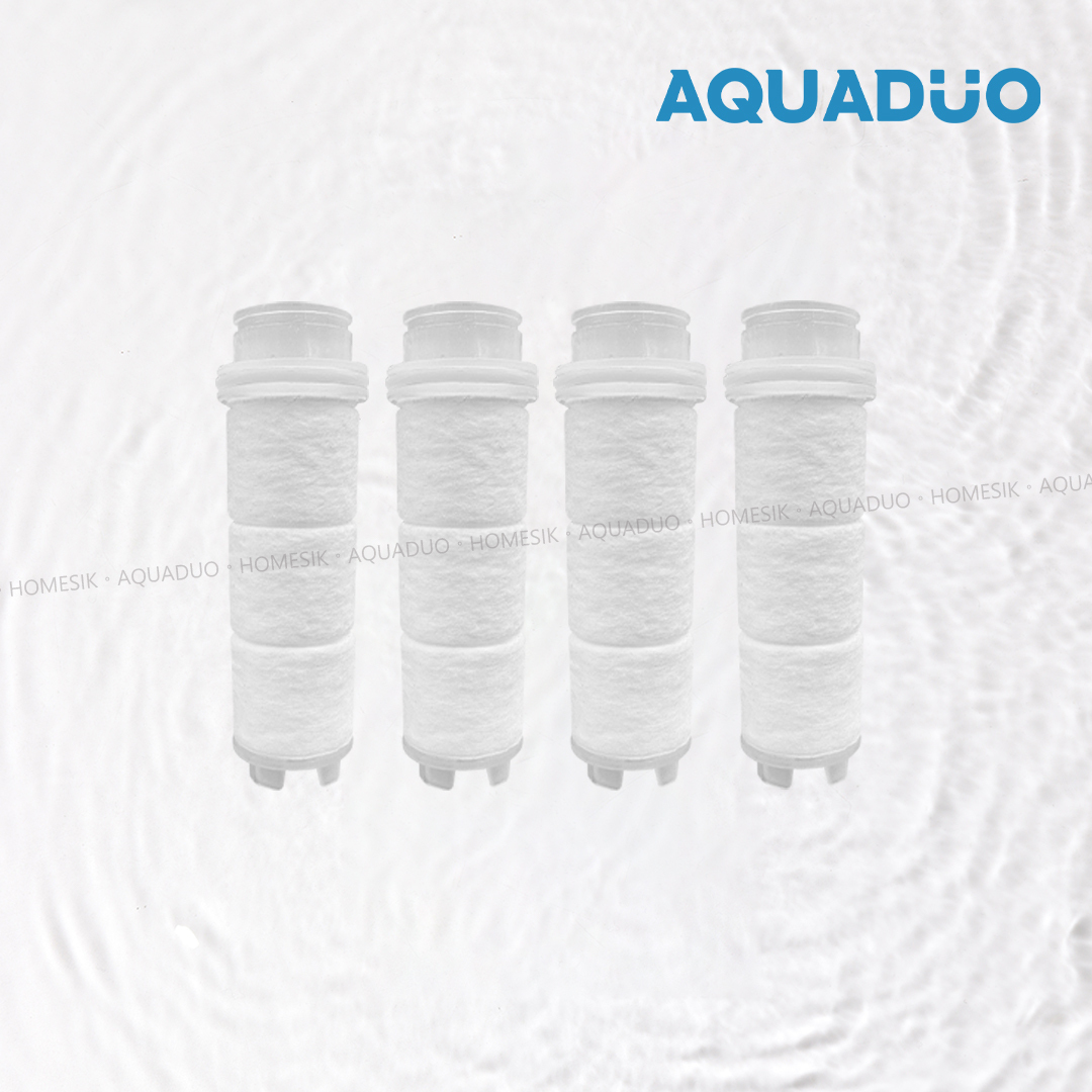 旅行用過濾花灑棒除雜質濾芯 (4件裝) TRA-SEDIMENT