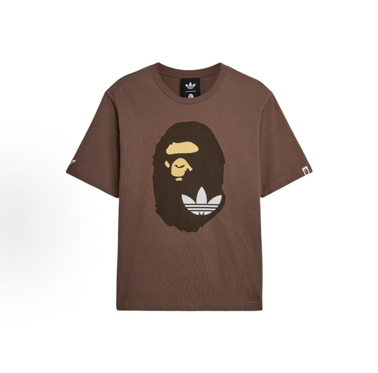 BAPE × adidas originals 聯名款寬鬆版短T