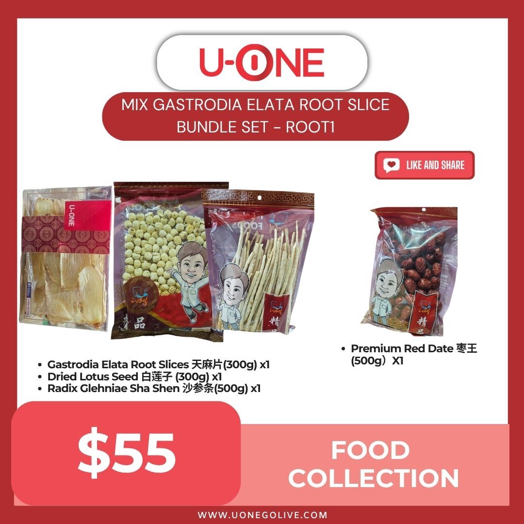 MIX GASTRODIA ELATA ROOT SLICE BUNDLE SET - ROOT1