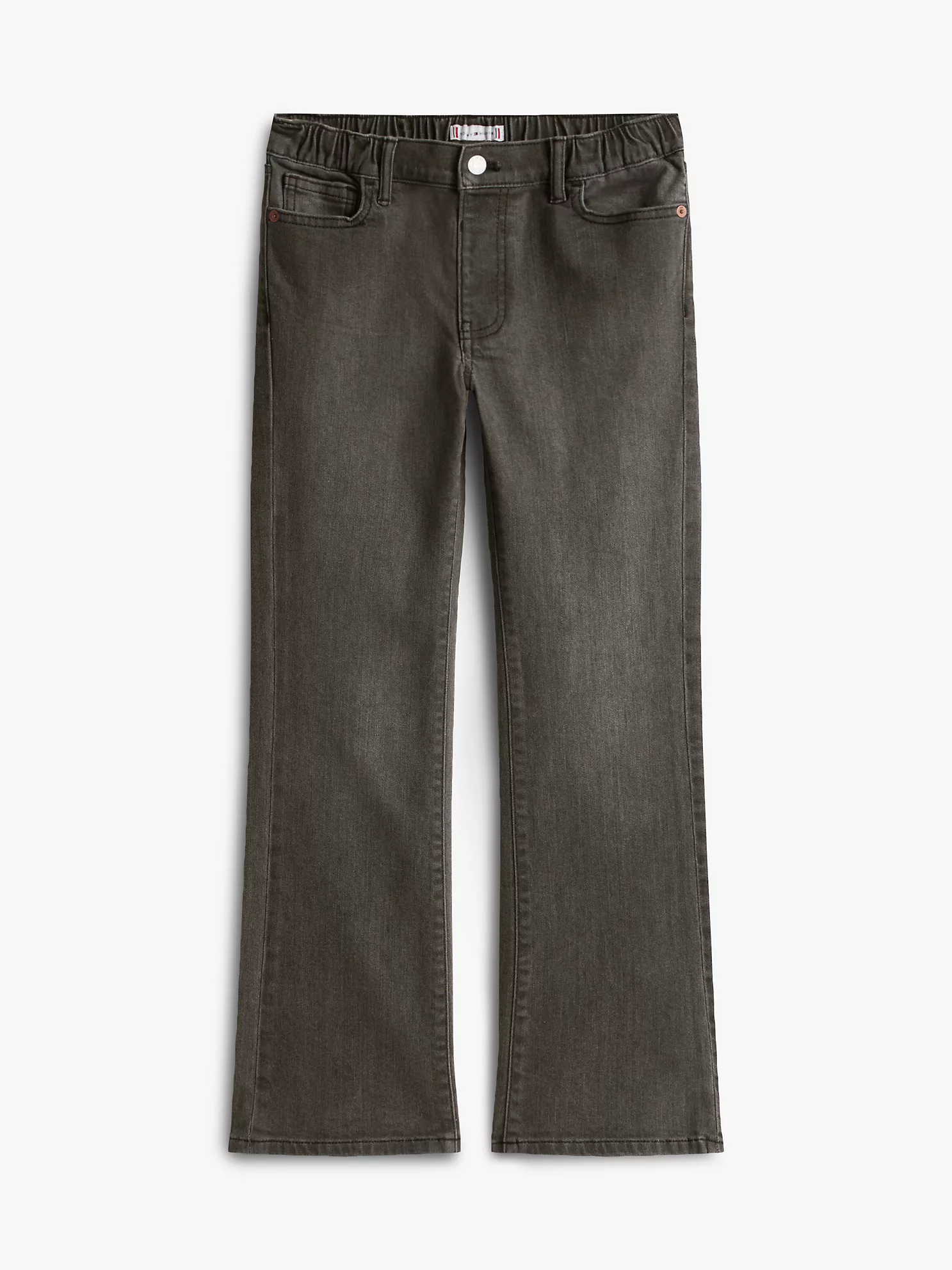 【預購】TOMMY HILFIGER H041714 兒童彈力鬆緊腰微喇叭牛仔褲