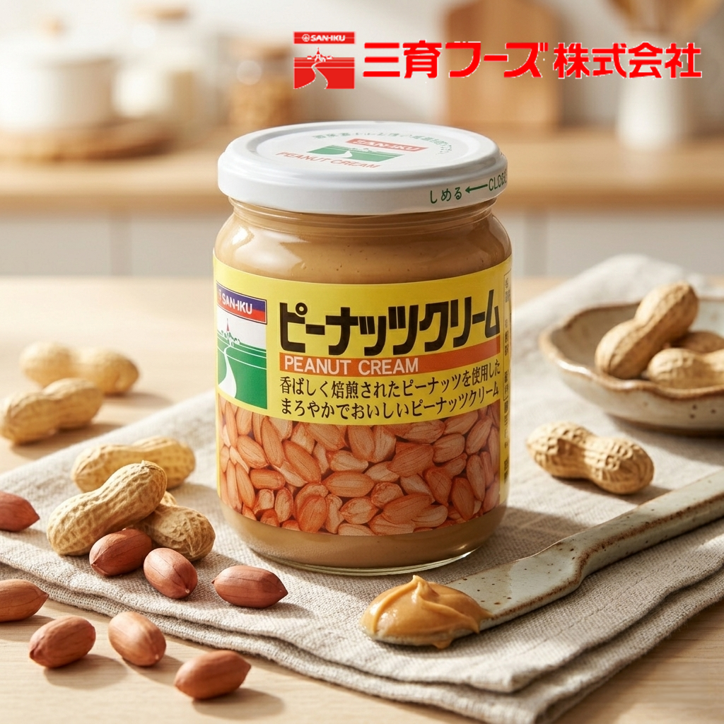 三育食品 — 幼滑花生醬 210g