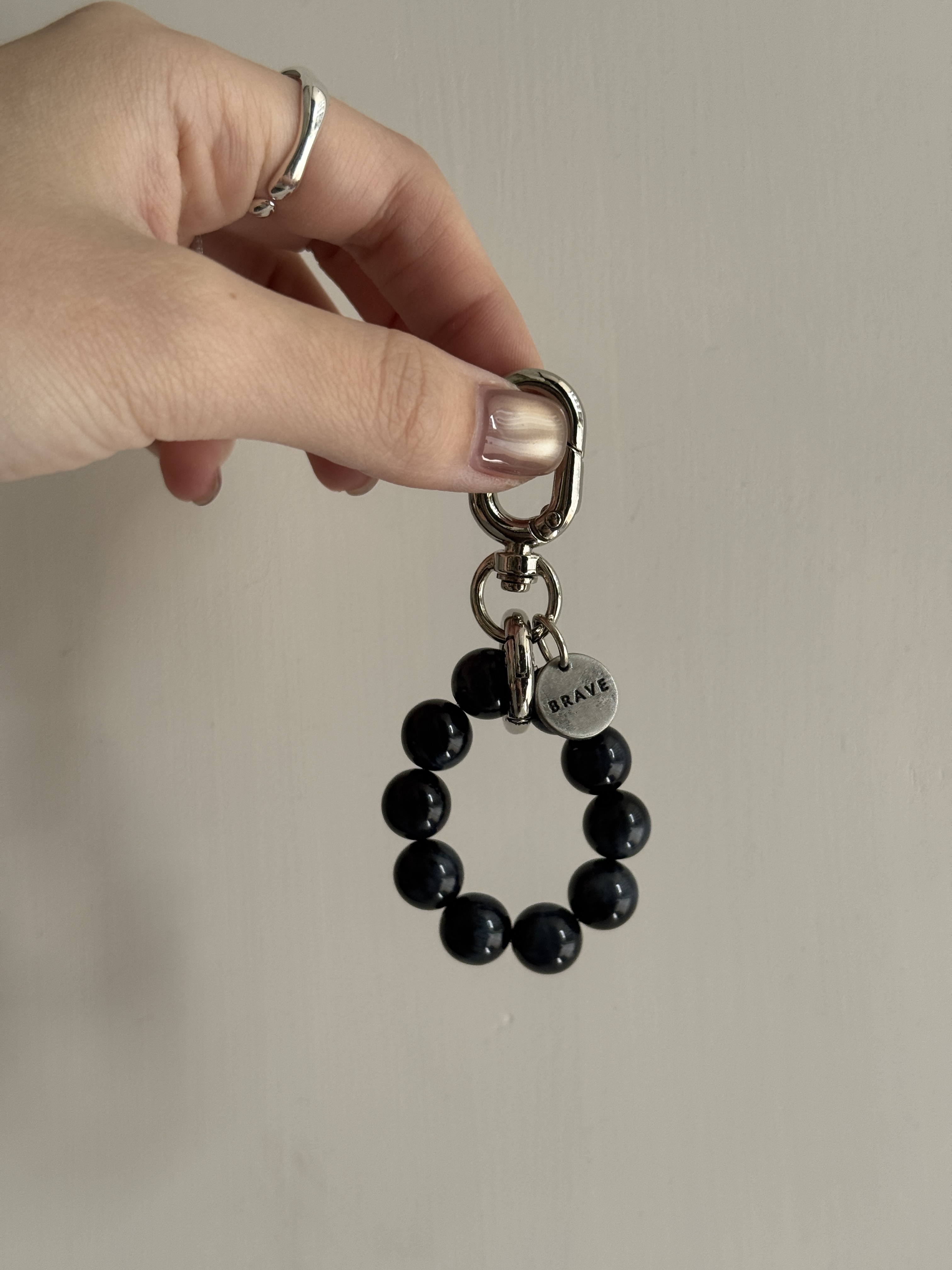 ZHU - 藍虎眼鑰匙圈