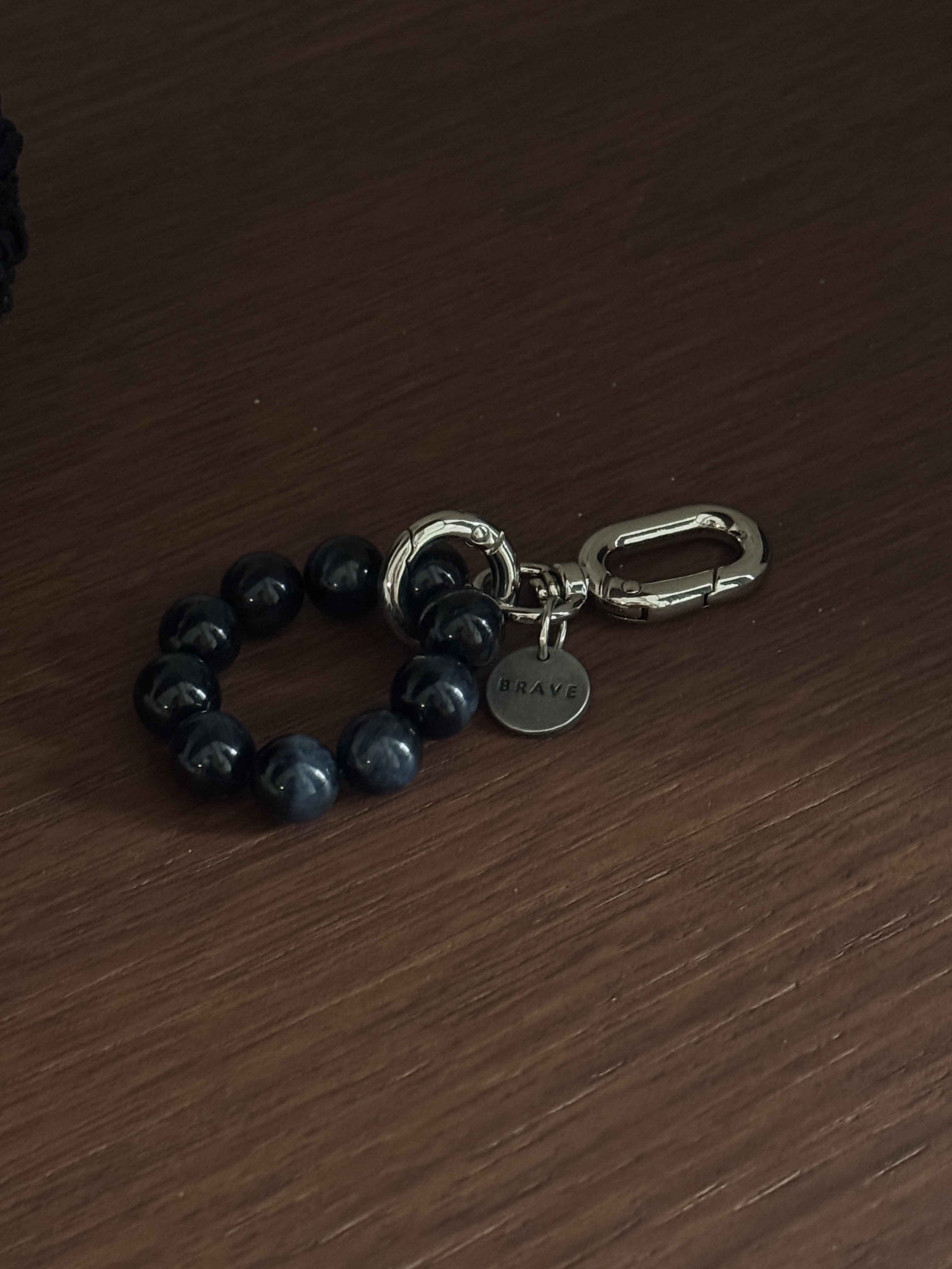 ZHU - 藍虎眼鑰匙圈