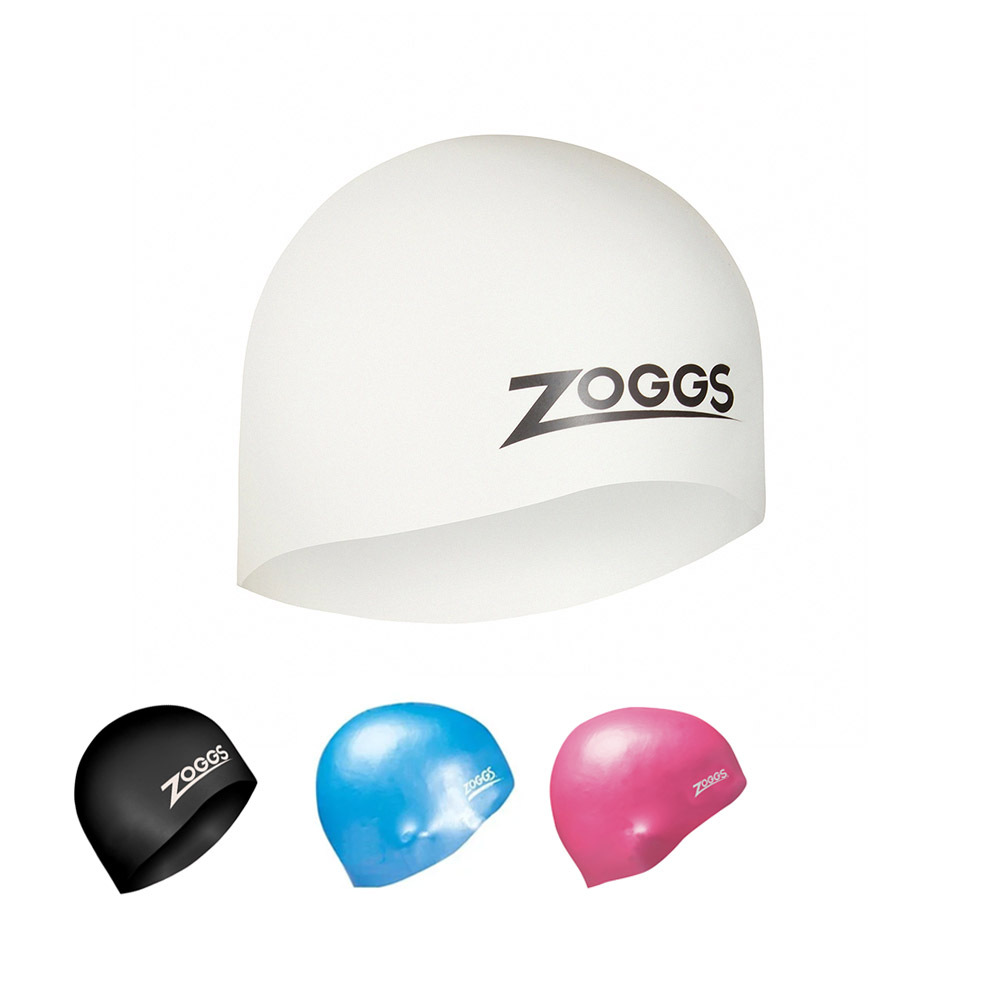 ZOGGS 超彈性矽膠泳帽(防水/長髮/選手可用)