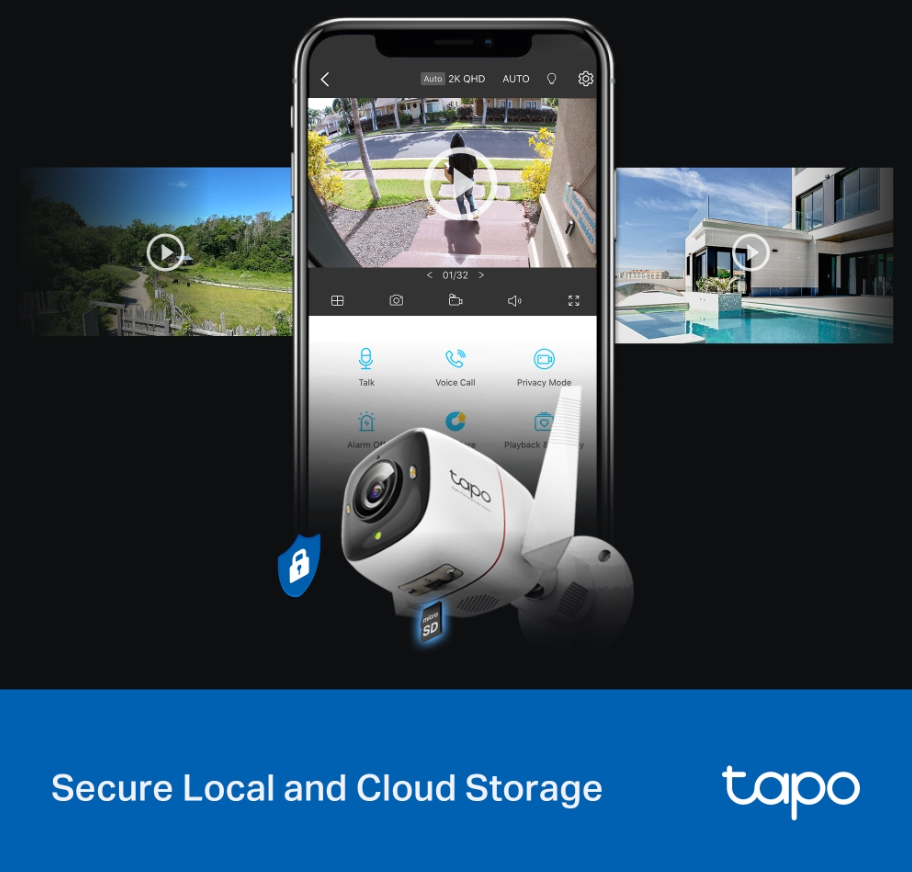 (2026春季限時優惠)Tapo C325WB 2K QHD 4MP AI 防水 Wi-Fi 攝影機