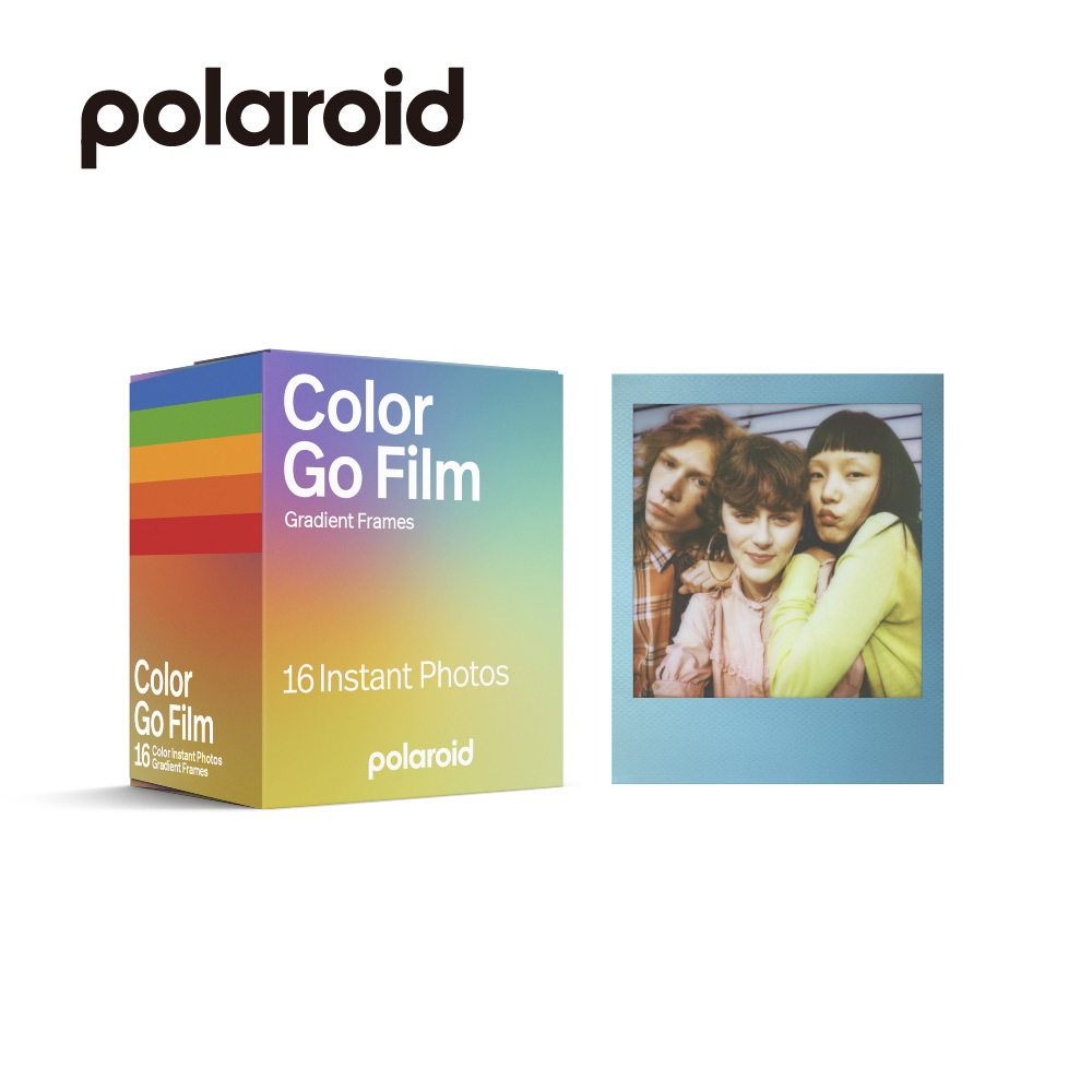 寶麗來 Polaroid Go 漸層色相框 拍立得底片 相紙 GO專用 荷蘭製造 【 新色上市 】