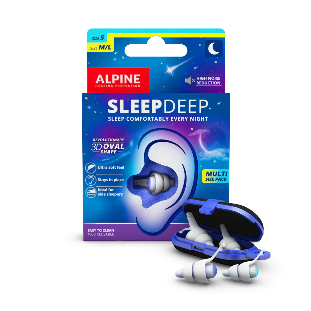 荷蘭頂尖 ALPINE  SleepDeep 舒眠隔音耳塞 【 深層睡眠必備品 】