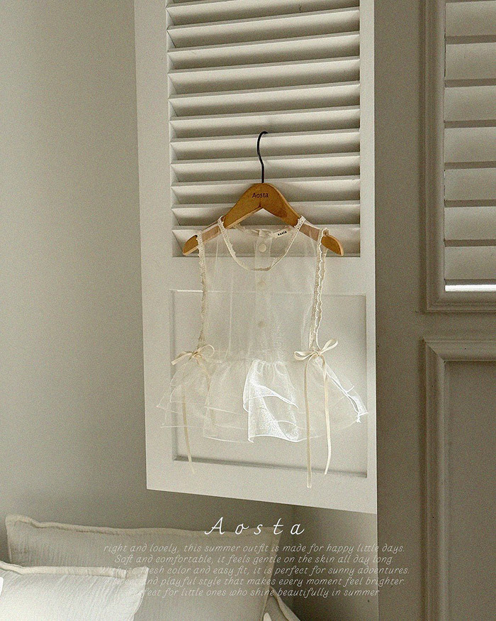 正韓夏AOSTA 疊穿加分罩衫