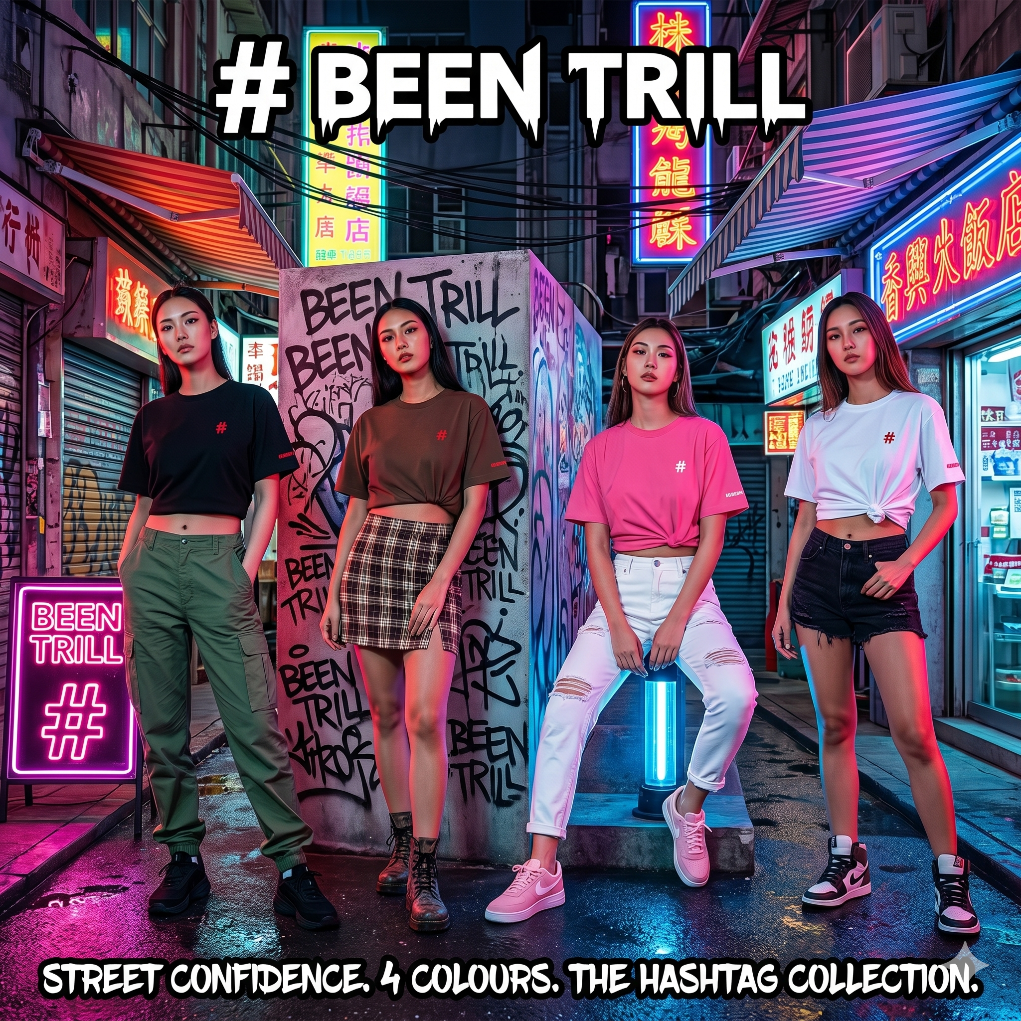 【直播】BEENTRILL LX0415612 女裝小LOGO短袖上衣 (BA262TS525)