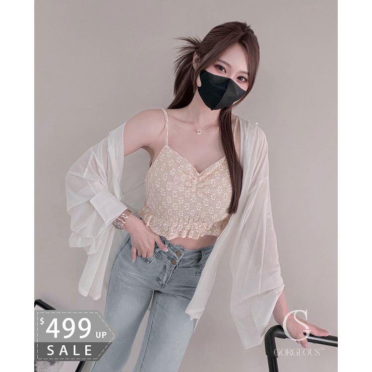 A145 「一朵雲W胸上衣」