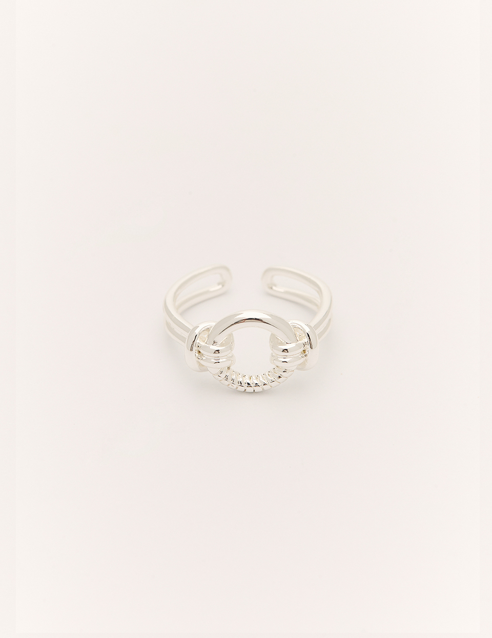 圓環編織可調式戒指