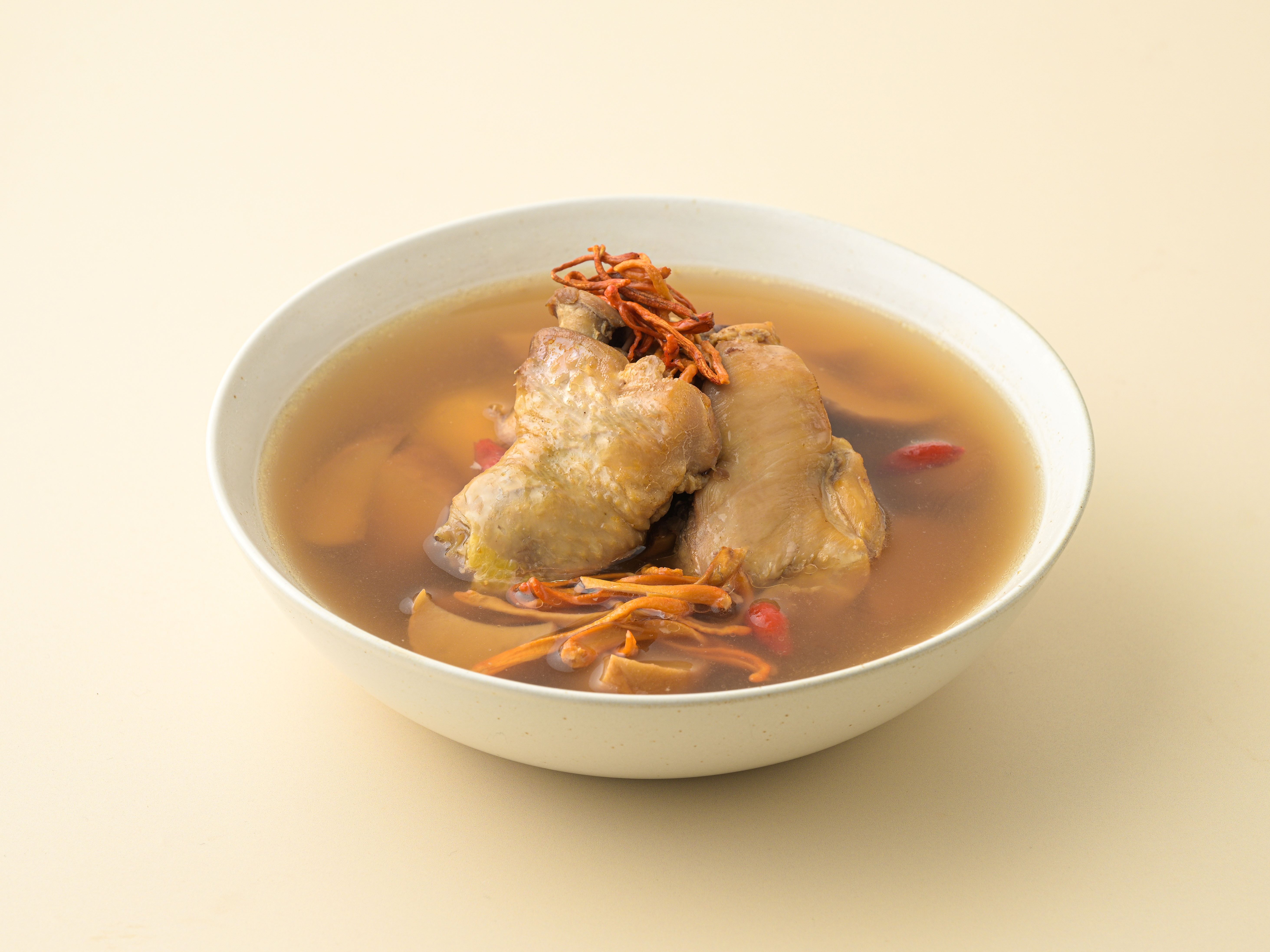 Golden Cordyceps Chicken Soup