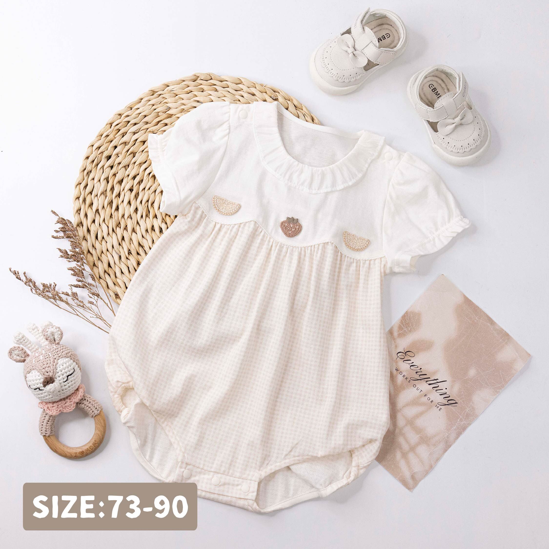 純淨系列 可口編織水果包屁衣 (T6013)