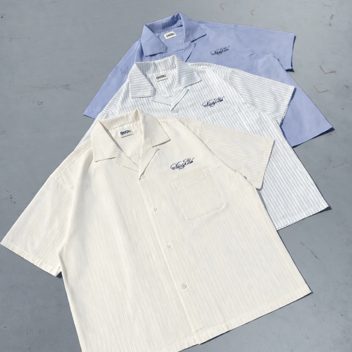 【9090】0418發售Ninety Club 條紋短袖襯衫