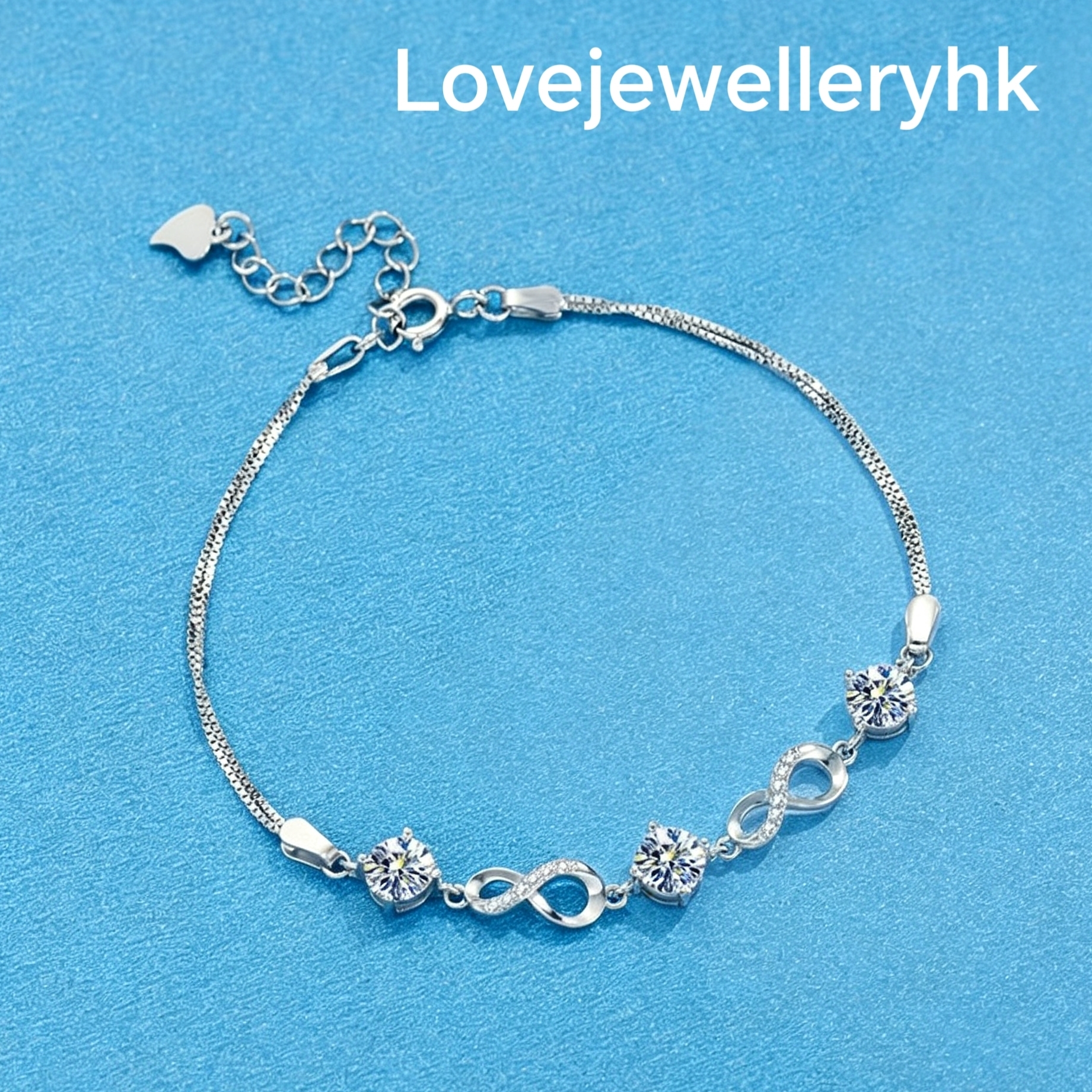 優雅莫桑鑽手鏈B1.5C007