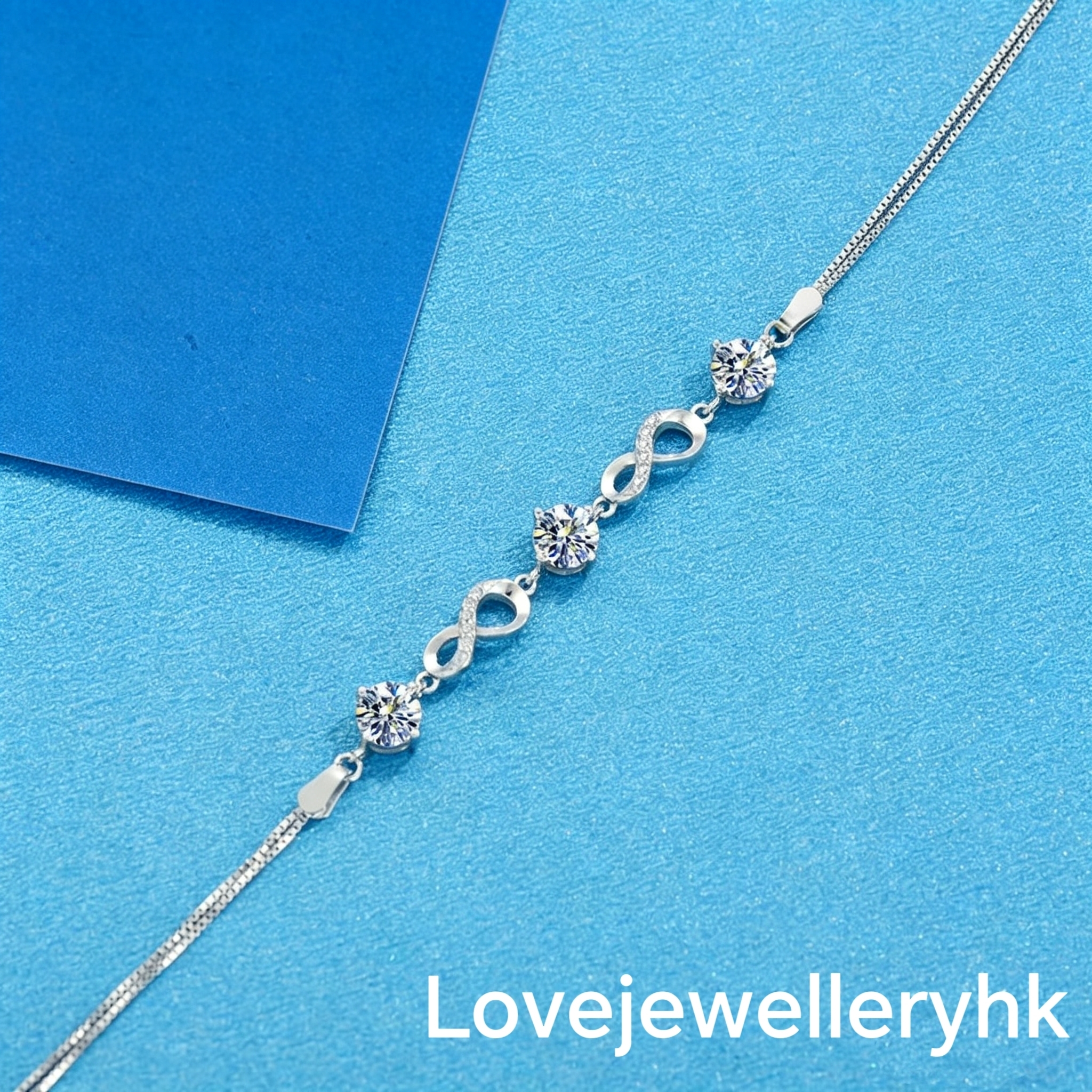 優雅莫桑鑽手鏈B1.5C007