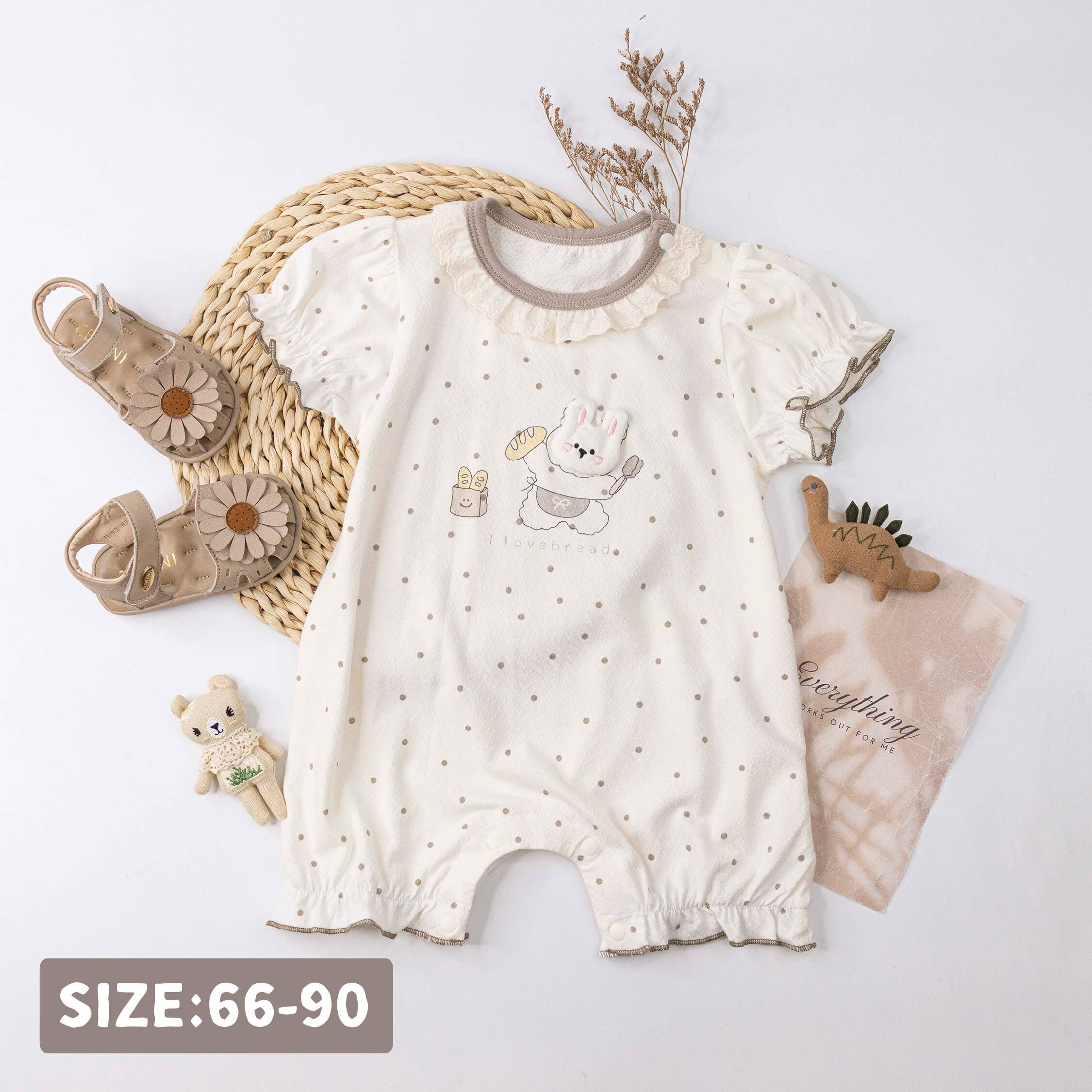 立體兔兔麵包連身衣 (JG6015)