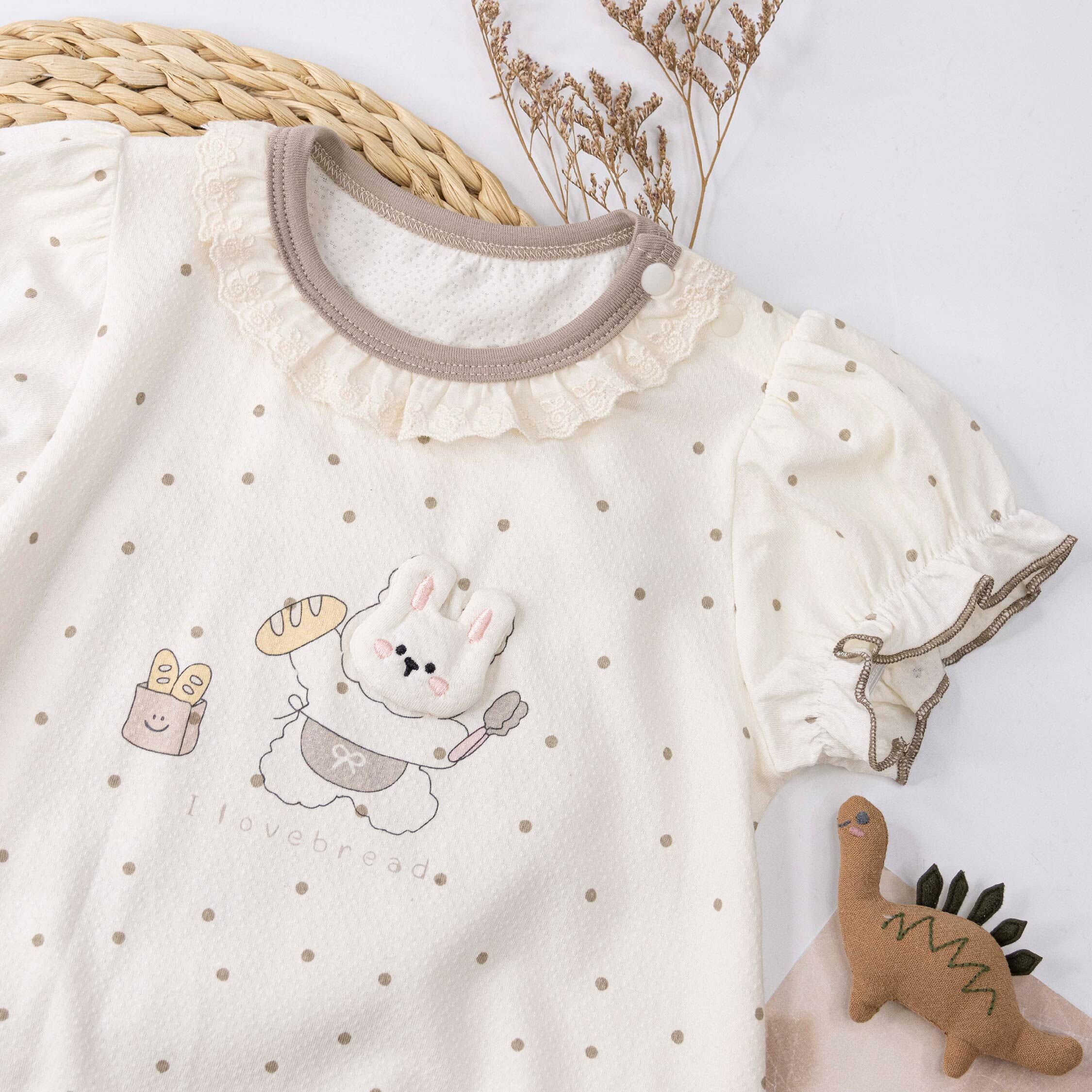 立體兔兔麵包連身衣 (JG6015)