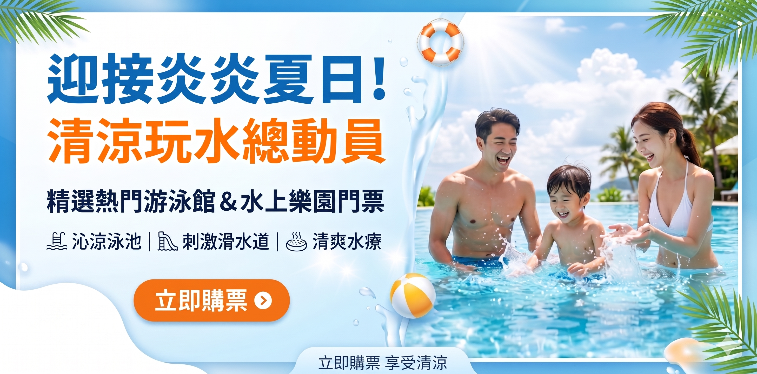 樂飛翔,大新店泳池,麗寶樂園,鑫北一,水藍天,游泳,游泳池,玩水