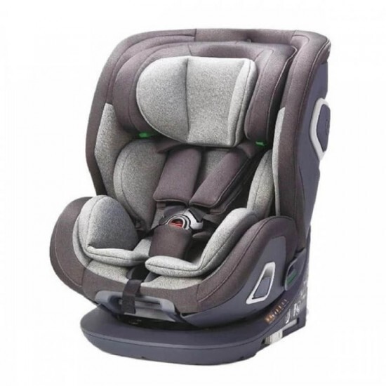 Minimoto i-Size Child ISO-FIX 360 轉盤汽車座椅 - 灰色