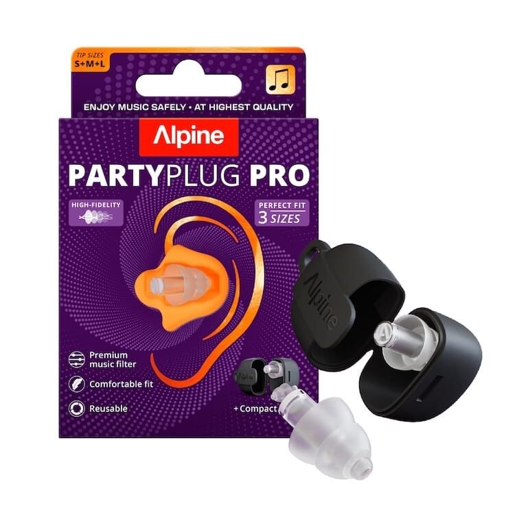 荷蘭頂尖 ALPINE  PartyPlug Pro 音樂派對耳塞 【 音樂人 | 派對咖 | 練團必備品 】