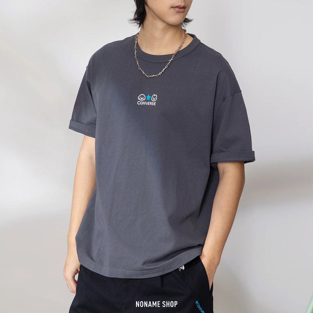 CONVERSE X 日本插畫家 MATSUI 療癒 聯名系列 沙灘 排球 狗狗 印花 短T 三色 (男款)