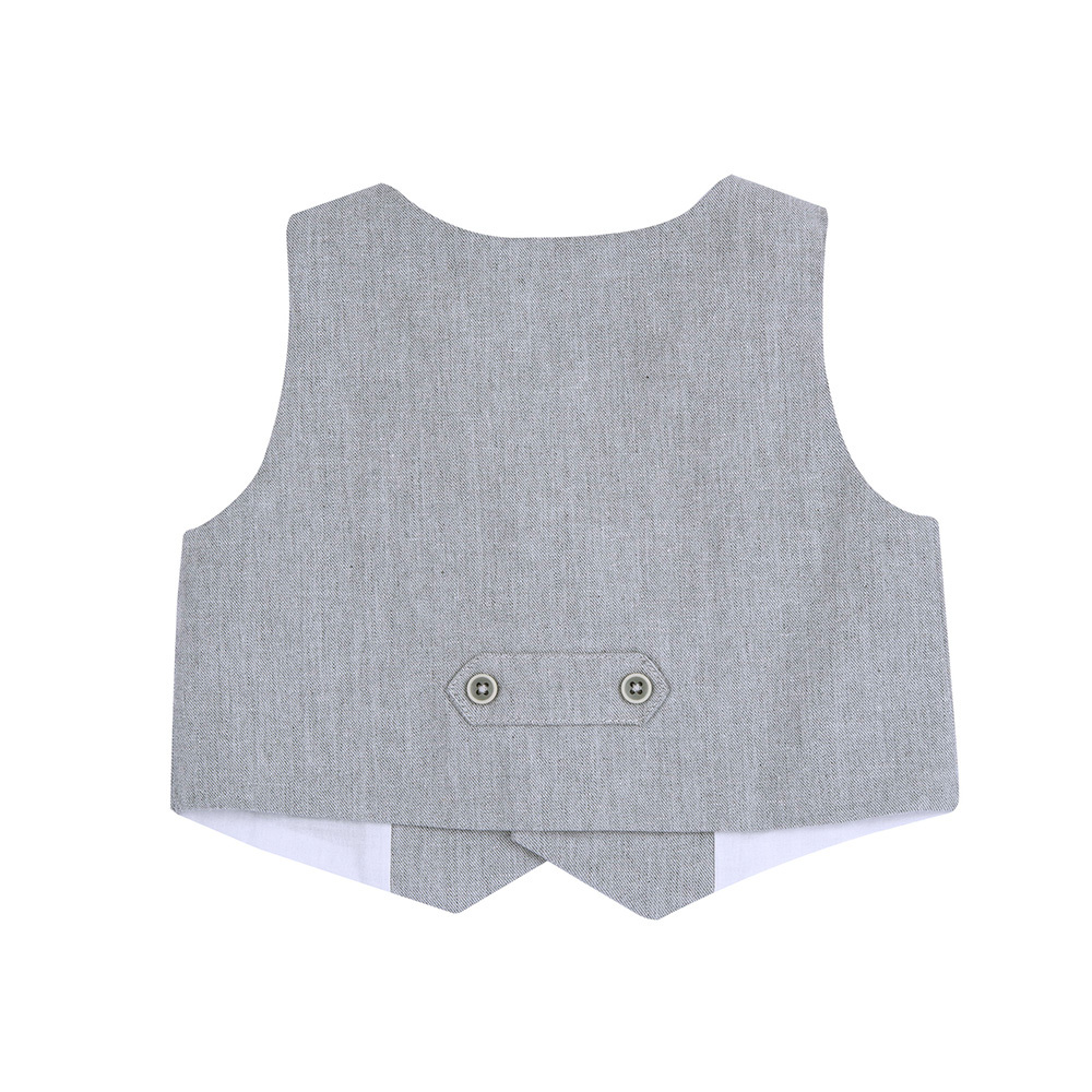 沙漠之旅-棉麻西裝背心