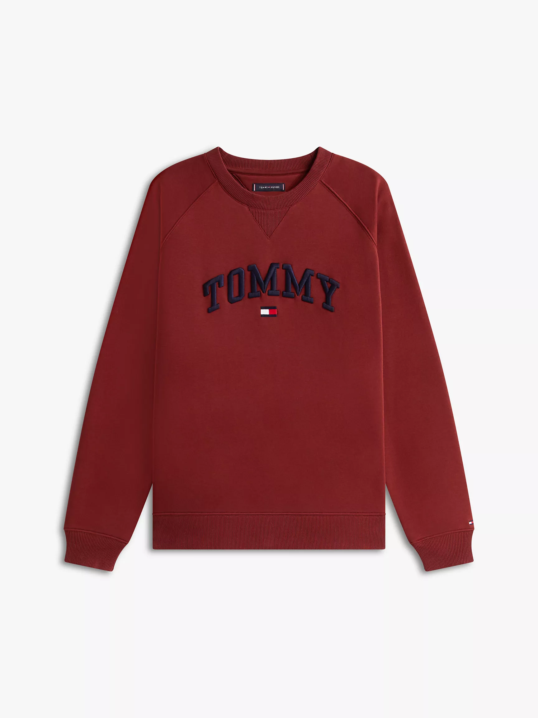 【預購】TOMMY HILFIGER  H041731 男裝學院風 Logo 抓絨衛衣