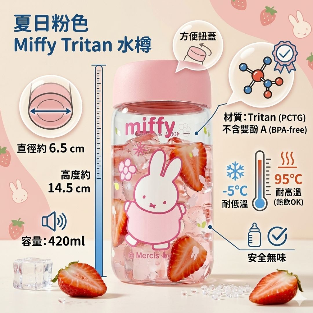 米菲|便攜水樽(420ml)