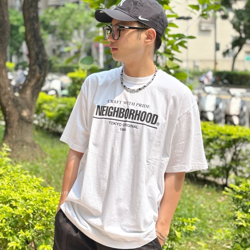 NEIGHBORHOOD 胸前 底線字體 短袖 大LOGO TOKYO ORIGINAL 1994 日本代購