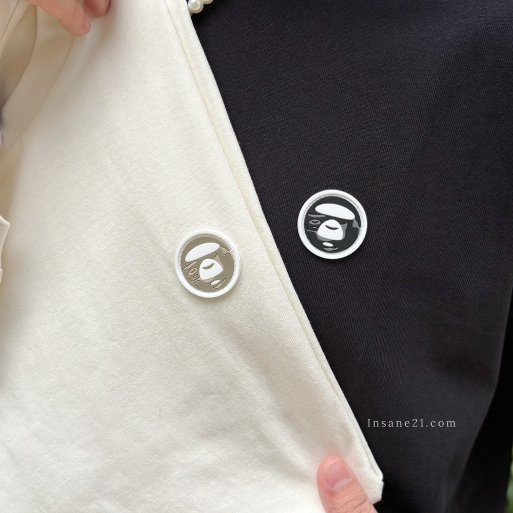 AAPE BY A BATHING APE 迷彩 大頭 猿人LOGO 兩色 日本代購
