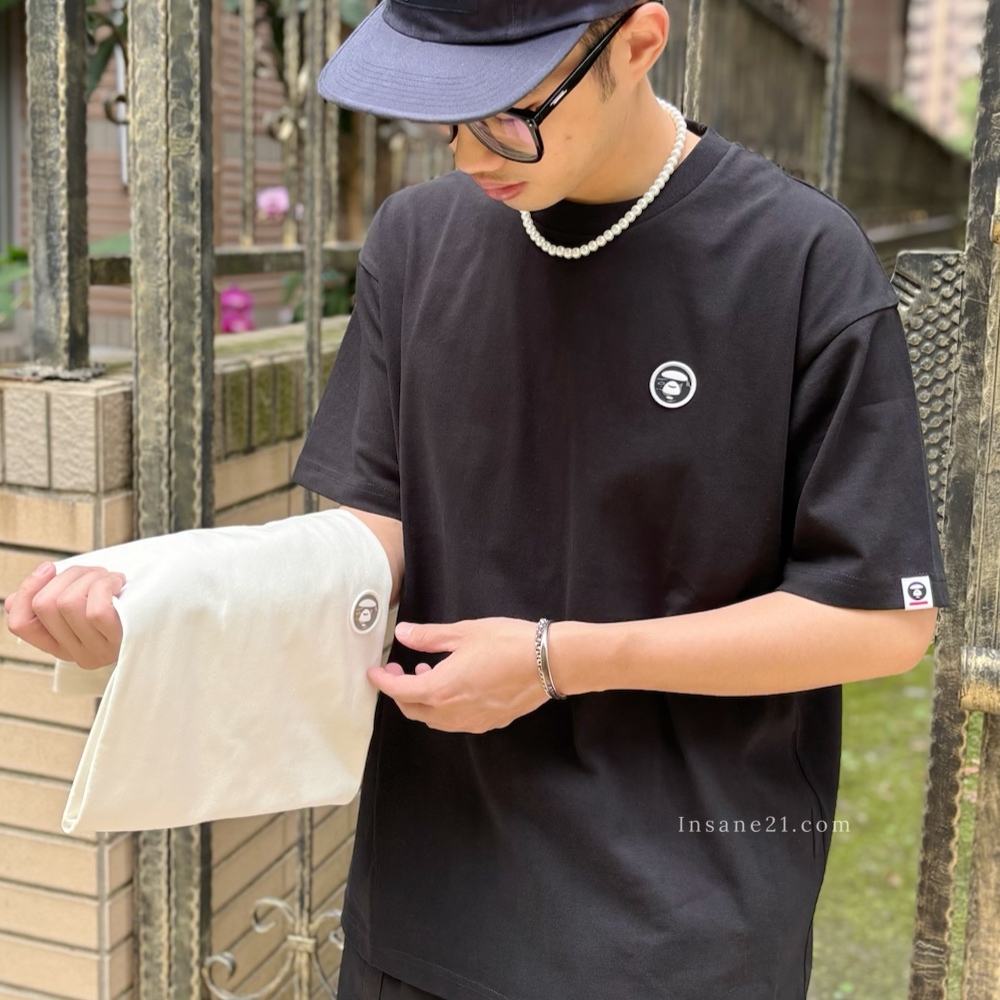 AAPE BY A BATHING APE 迷彩 大頭 猿人LOGO 兩色 日本代購