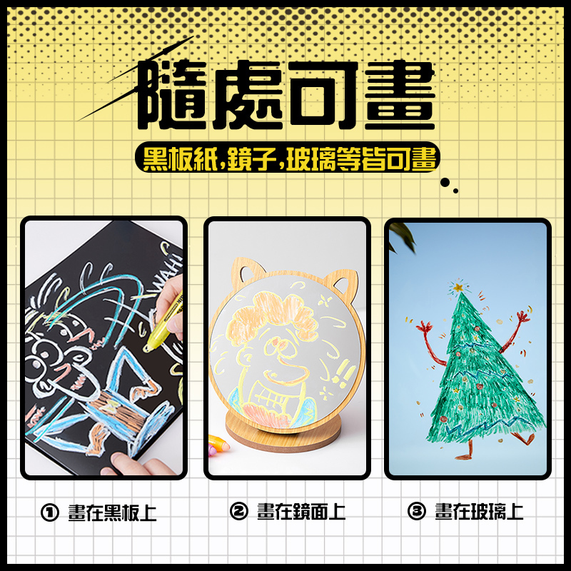 【童心星球】英國 Flowermonaco  兒童軟黑板塗鴉套裝