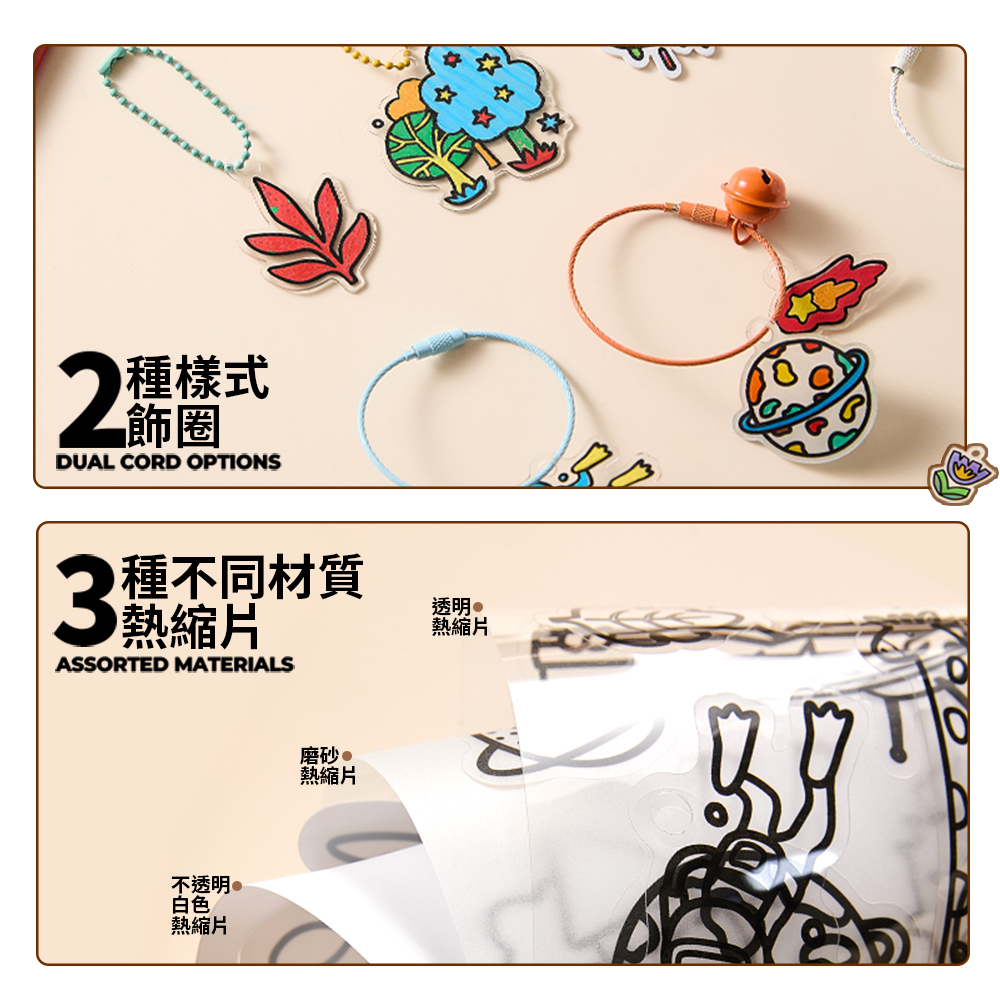 【童心星球】英國 Flowermonaco  奇想熱縮畫