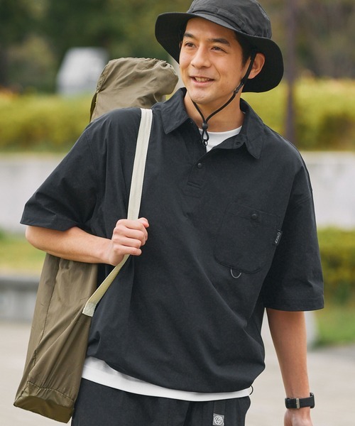 日本 The Craft Crew Products Tech Fabric Pocket Polo [CCPsc1393]