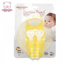 Minimoto 吸碗連叉匙組合