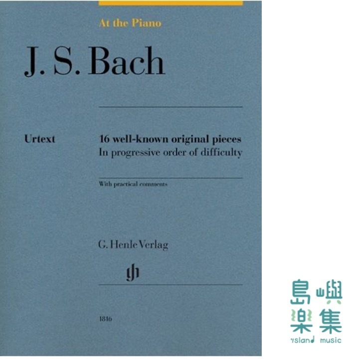 At The Piano - J. S. Bach