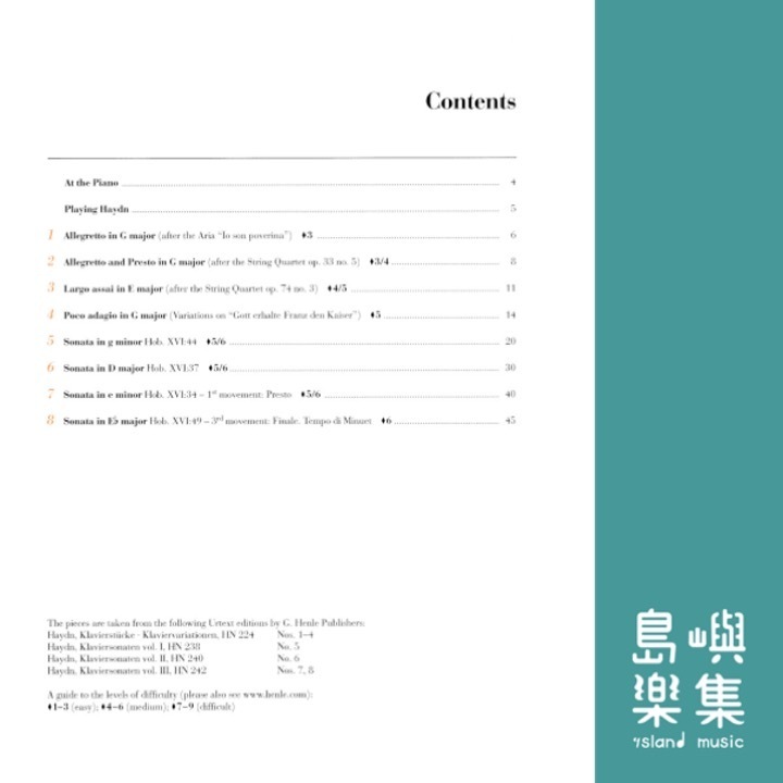 At The Piano - J. Haydn